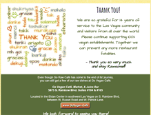 Tablet Screenshot of m.gorawcafe.com